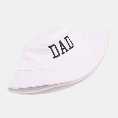 XYIYI 2 Pack Unisex Bucket Hat for Women Men Summer Beach Fishing Hat Sun Hat - color: Dad Black White