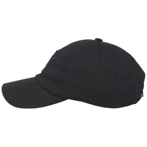 NY 3D Embroidered Dad Hat - New York Baseball Cap - color: Black Black