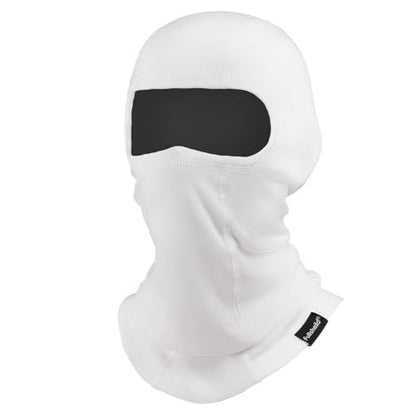 Summer Cooling Balaclava UPF 50+ Full Face Cover Lightweight for Men Women - color: Beige