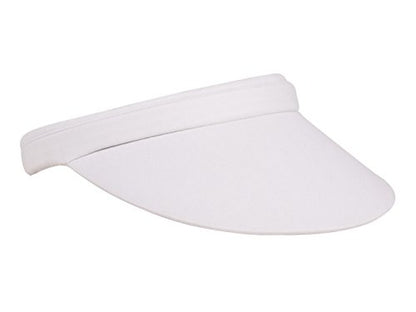 TOP HEADWEAR Outdoor Clip-On Visor - color: White
