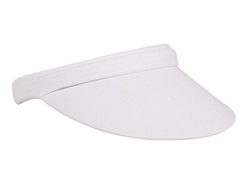 TOP HEADWEAR Outdoor Clip-On Visor - color: White