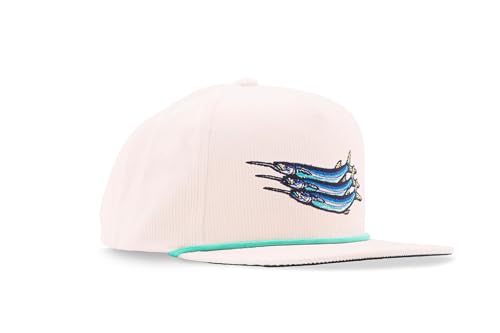 Bajío Fishing Hat - Performance, Corduroy and Twill Trucker Snapback - color: Ballyhoo - Light Pink - Corduroy