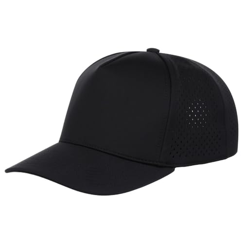 Lids Tee Box 5-Panel Performance Tech Adjustable Snapback Cap - color: Black