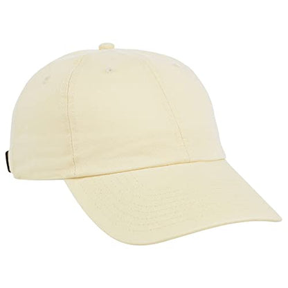 Lids Blank Baseline Dad Adjustable Strapback Hat - color: Natural