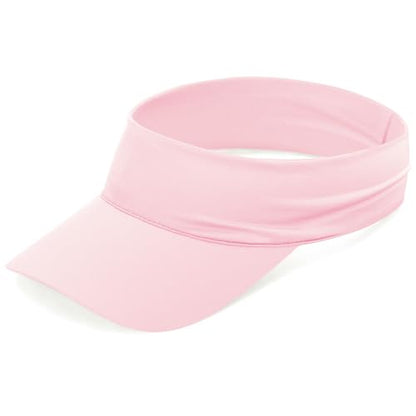 Cooling Sun Stretchy Visor Hat for Men Women,Soft Headband Visors - color: 1-pink