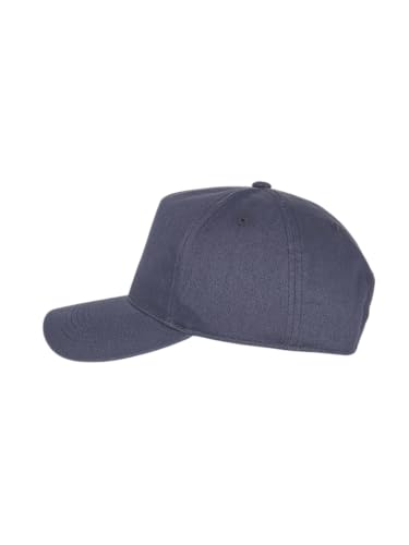 E BY ELIDAN A-Frame Trucker Hat, 5-Panel Blank Snapback - color: Navy