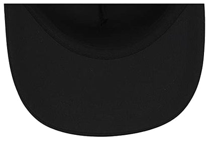 Lids Blank Basic Foam Trucker Adjustable Snapback Hat - color: Black/Black