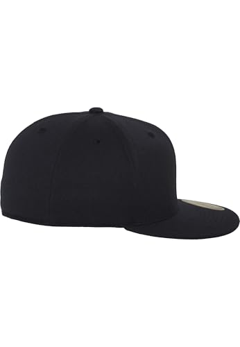 Flexfit Men's Premium 210 Fitted Cap - color: Dark Navy Blue, size: Youth