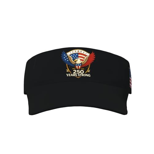 United States 250th Anniversary Hat America Patriotic Visor Caps for Women Men Adjustable Sun Hat - color: Usa 250th Anniversary 2