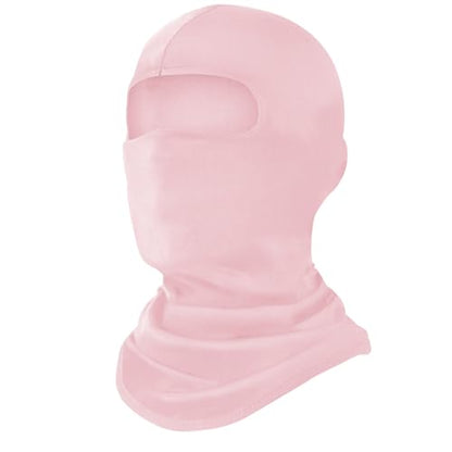 YESLIFE Summer Balaclava Ski Mask for Men&Women, Face Mask - color: Pink