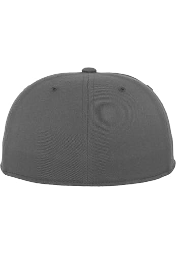 Flexfit Mens Premium 210 Fitted - color: Dark Grey, size: Small-Medium