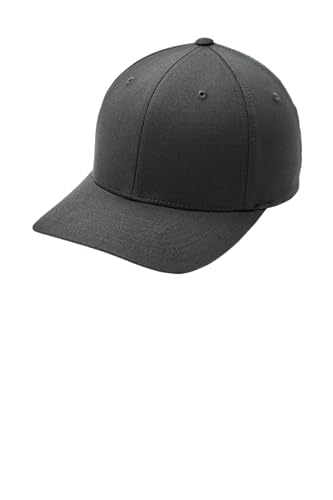 Port Authority Flexfit Cotton Twill Cap - color: Black, size: Large-X-Large