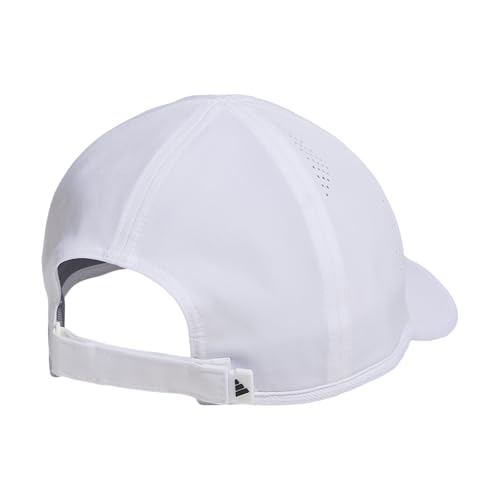 adidas Men's Superlite Hat - color: White/Black/3
