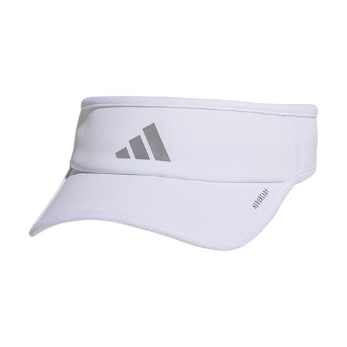 adidas Womens Superlite 3 Visor Casual - Black - color: White/Silver Metallic/3