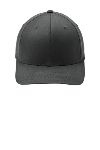 Port Authority Flexfit Cotton Twill Cap - color: Black, size: Large-X-Large