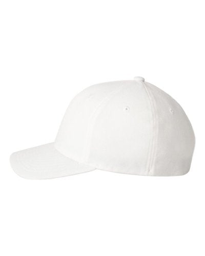 Pro-Formance Cap With Custom Embroidery by Flexfit - color: White, size: Small-Medium