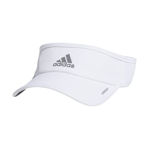 adidas Womens Superlite 3 Visor Casual - Black - color: White/Silver Reflective/3