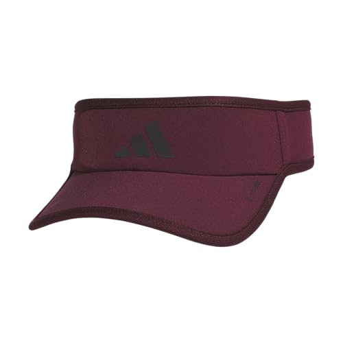 adidas Men's Superlite Visor - color: Maroon/Black/3