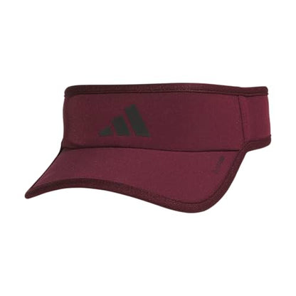 adidas Men's Superlite Visor - color: Maroon/Black/3