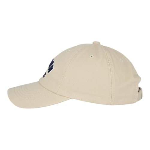 E BY ELIDAN Boston EST 1630 Dad Hat, Embroidered Cotton Baseball Cap - color: Stone Est 1630