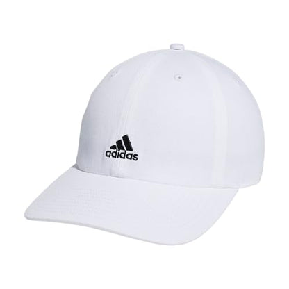 adidas Women's Saturday 2 Hat Baseball Cap - color: White/Black/2