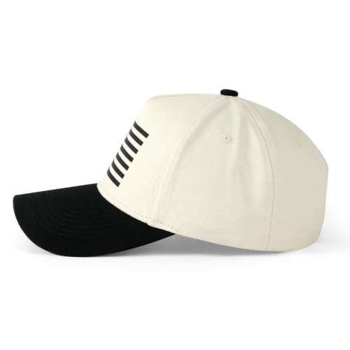 American Flag Hat USA Hat Baseball Cap for Men Women - color: Black