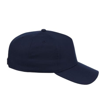 Lids Blank Hook Shot A-Frame Adjustable Snapback Hat – Breathable Mesh & Lightweight | Curved Bill | One Size Fits Most - color: Navy