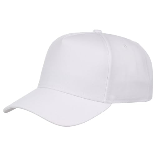 Lids Blank Hook Shot A-Frame Adjustable Snapback Hat – Breathable Mesh & Lightweight | Curved Bill | One Size Fits Most - color: White