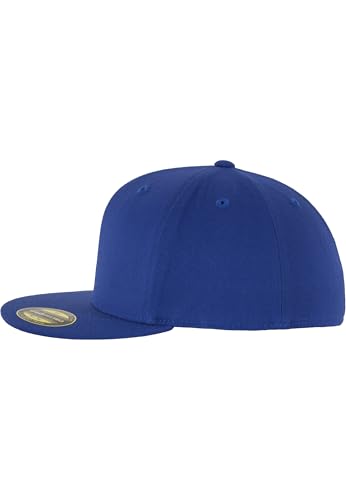 Flexfit Men's Premium 210 Fitted Cap - color: Royal Blue, size: Youth