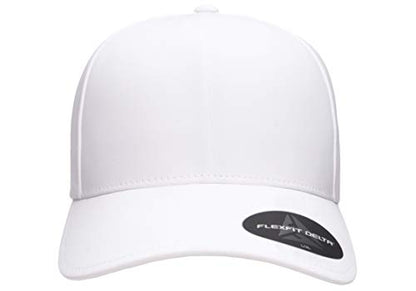 Flexfit Men's One Size Delta Seamless Cap, Maroon, Large-X-Large - color: White, size: Large-X-Large