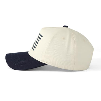 American Flag Hat USA Hat Baseball Cap for Men Women - color: Blue
