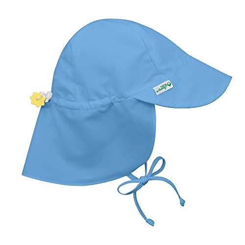 Green Sprouts Unisex-Baby Flap Sun Protection Swim HatHat - color: Light Blue, size: 0-6 Months