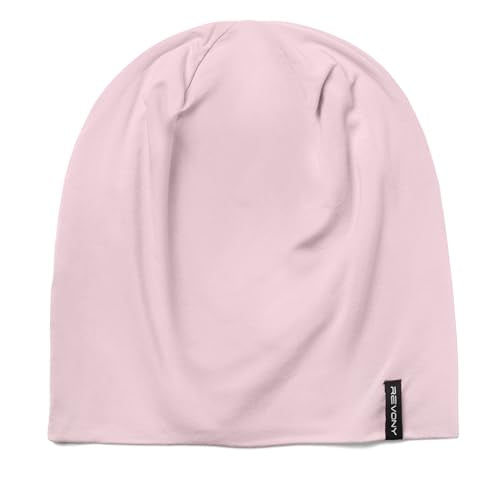 Summer T-Shirt Beanie for Men & Women - Soft Modal - Slouchy Style - color: Lavender