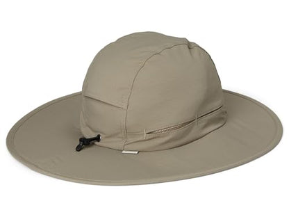 Sunbriolet Sun Hat, Solid Khaki, XL