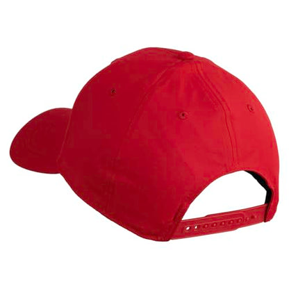 e4Hats.com 6 Panel Low Profile Structured Baseball Cap - color: Red