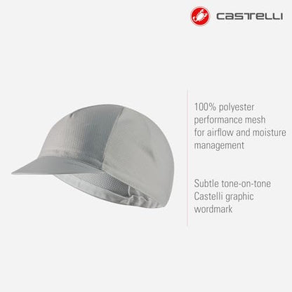 CASTELLI Unisex Espresso 2 Cap - color: Ivory