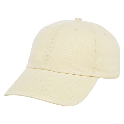 Lids Blank Baseline Dad Adjustable Strapback Hat - color: Natural