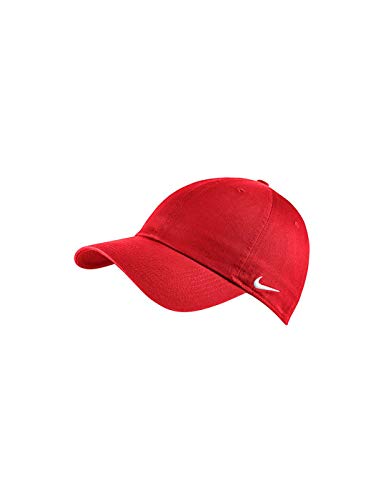 Nike Men's 518015-010 Tech Swoosh Cap - color: Univeristy Red