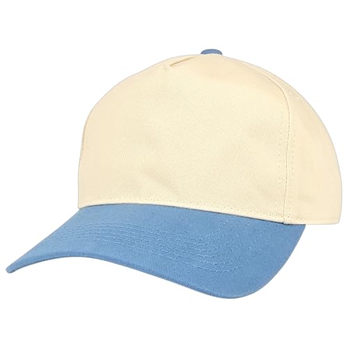 E BY ELIDAN Two Tone A-Frame Trucker Hat, 5-Panel Blank Baseball Snapback - color: Stone Denim