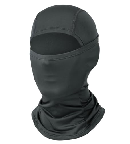 Ski Mask Balaclava Motorcycle Summer Sun UV Protection Face Mask for Men - color: Grey