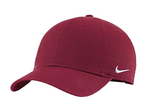 Nike Men's 518015-010 Tech Swoosh Cap - color: Rojo (Team Maroon/White 610)
