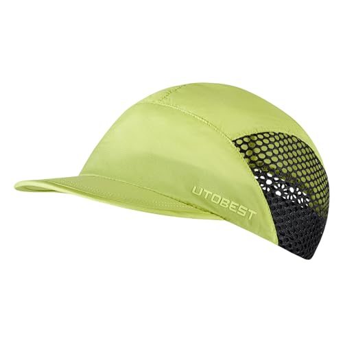 UTOBEST Race Day Performance Running Cap for Men Women - color: Yellow