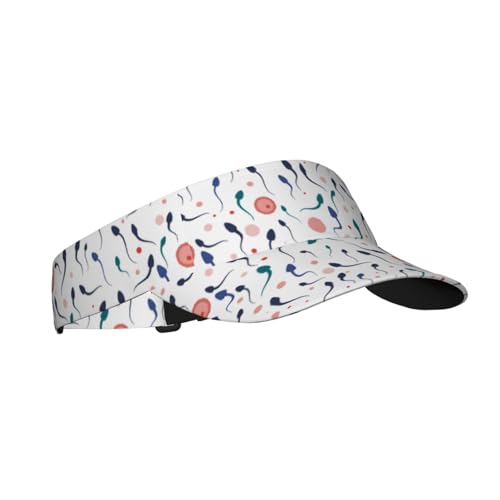 Gianlaima Funny Golf Sun Visor Hat for Women Men - color: Black16