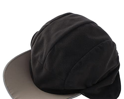 Connectyle Men's Water-Resistant Winter Hat Reflective Fleece Lined Earflap Cap Warm Baseball Sports Hat - color: Light Army Green