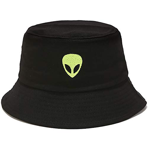Unisex Bucket Hat Summer UPF 50+ Sun Protection Outdoor Beach Fishing Travel Hiking Hat - color: Alien