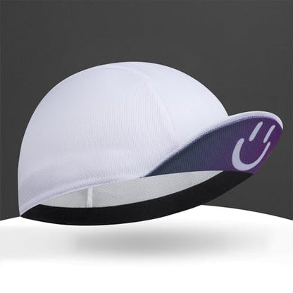 Cycling Cap with Sun Visor, Lightweight Polyester Bike Hat for Men & Women - color: So17