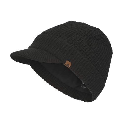 adidas Men's Griggs Brimmer Beanie with Brim - color: Black/2