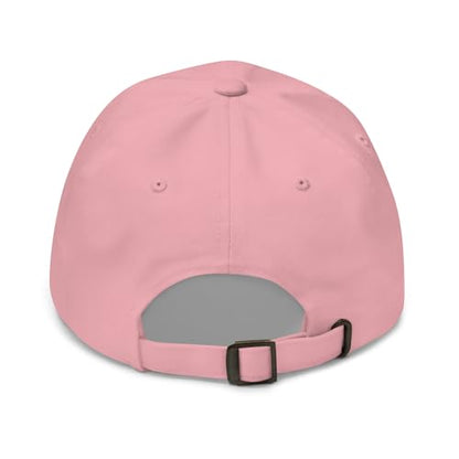 NX Feral Embroidered Curved Bill Cap Relaxed Fit Low Crown Adjustable Dad Hat - color: Pink