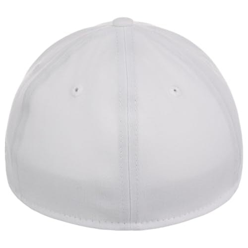 New Era Blank Custom 39THIRTY Stretch-Fitted Cap (US, Alpha, Medium, White)
