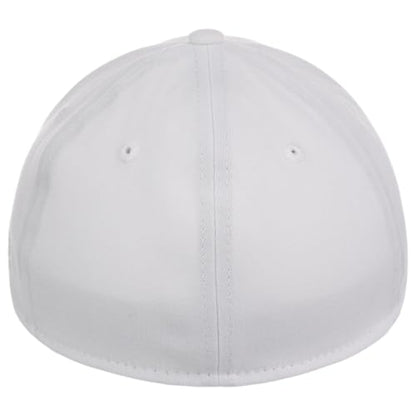 New Era Blank Custom 39THIRTY Stretch-Fitted Cap (US, Alpha, Medium, White)